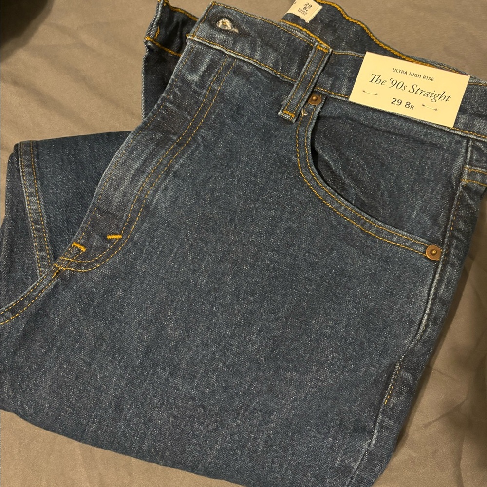 Abercrombie 90s Straight Jean, Size 29 R